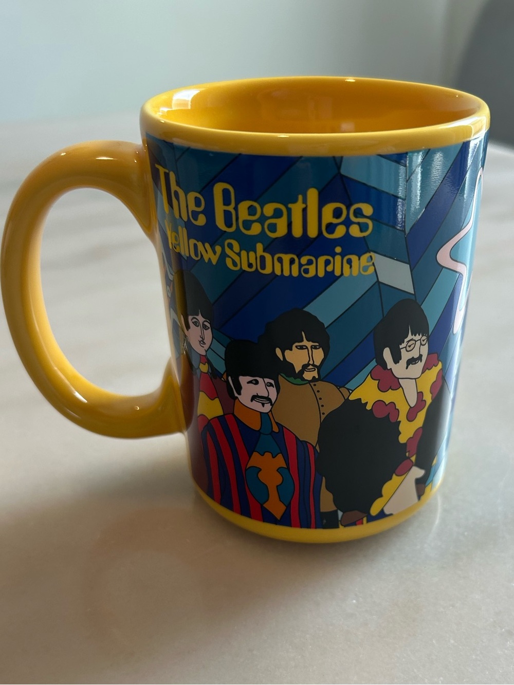 The Beatles Yellow Submarine Mug Vandor 2008 Love Is All You Need Retro Pop Art